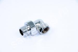 Американка угловая ХРОМ 1/2