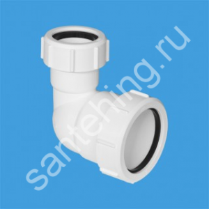 Отвод на 90* переходной компрессионный 50х32 5032A-WH - картинка 1