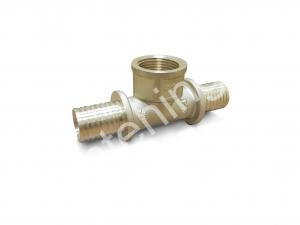 Тройник Varmega латунный Slide-fit 16х1/2ВР - картинка 1