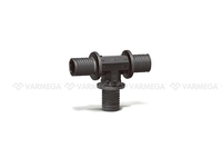 Тройник Varmega Slide-fit равностронний 20