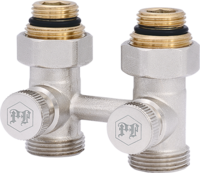 PF Узел нижнего подкл. радиатора 3/4 х1/2  ш/ш (ПРЯМОЙ) (PF RVS 610)