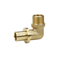 Угол Varmega латунный Slide-fit 16х1/2НР